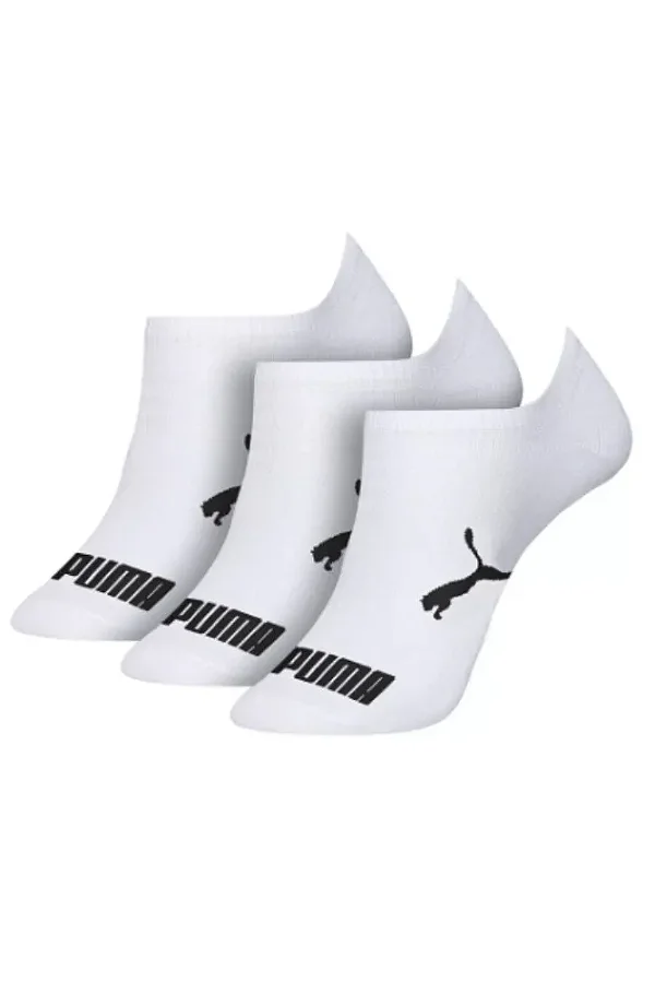 KIT C/3 PARES DE MEIAS PUMA SOQUETE BRANCA
