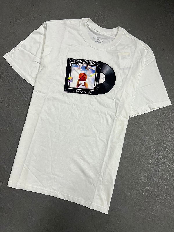 Camiseta Nike Max90 Basquete (Branco Gelo)