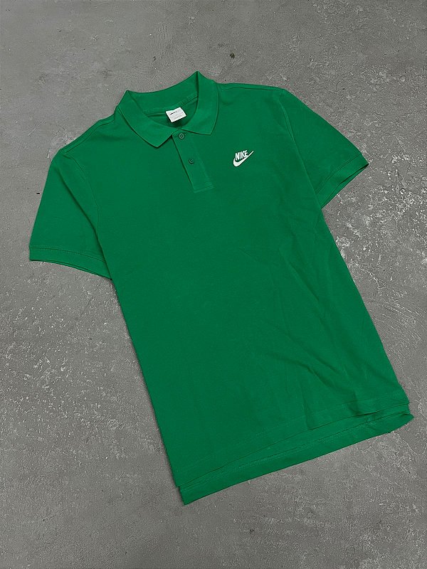 POLO NIKE MATCHUP PQ AUTÊNTICA VERDE