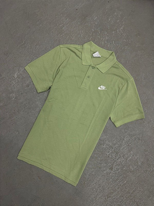 POLO NIKE MATCHUP PQ AUTÊNTICA VERDE MUSGO