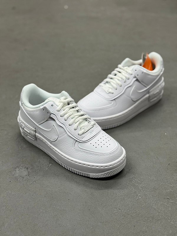 Tênis Nike Air Force 1 Shadow White
