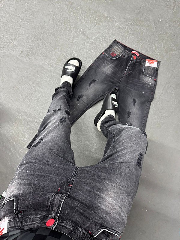 CALÇA JEANS JOGADOR PREMIUM(3344)