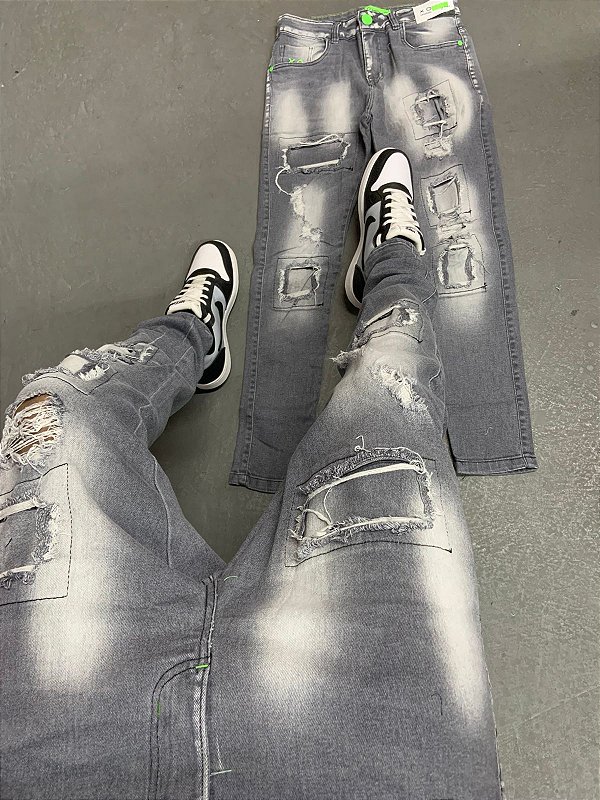 CALÇA JEANS JOGADOR PREMIUM(0132)