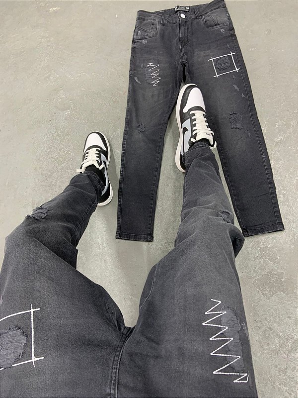 CALÇA JEANS JOGADOR PREMIUM (0285)
