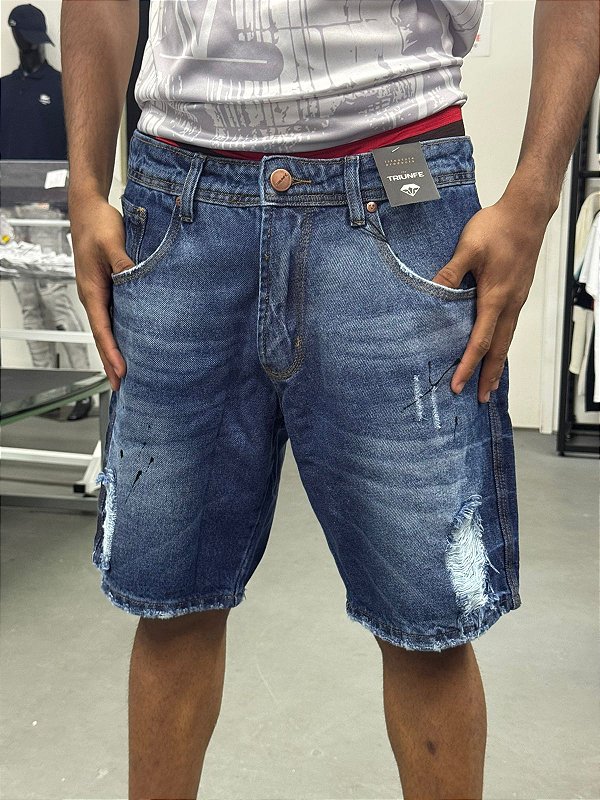 BERMUDA JEANS JOGADOR PREMIUM(3192)