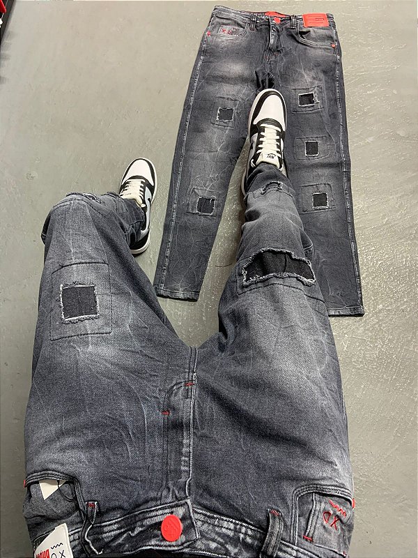 CALÇA JEANS JOGADOR PREMIUM (5387)