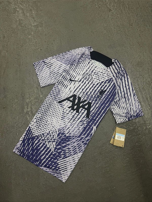 Camiseta Nike Liverpool Pré-Jogo Lilás