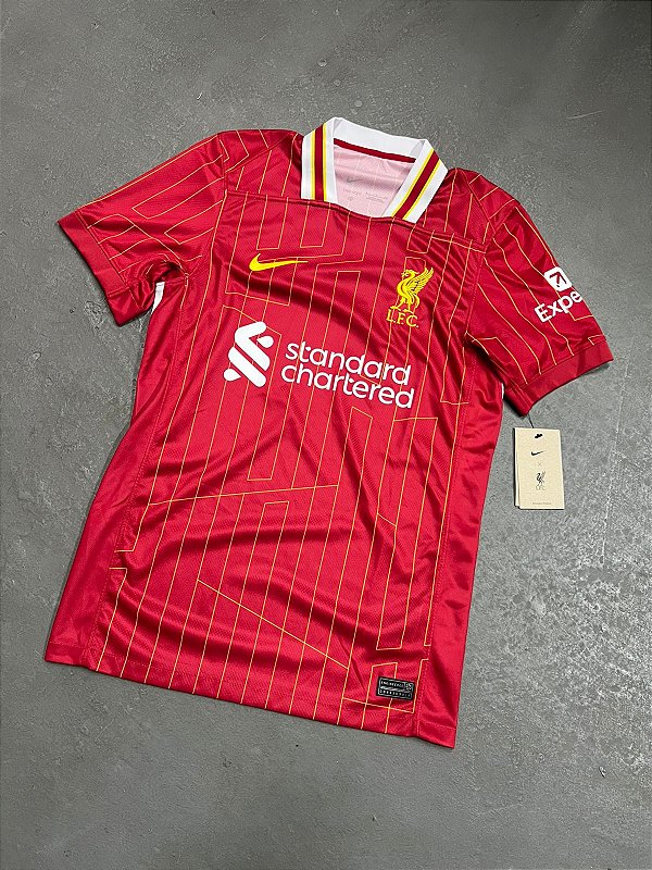 Camisa Nike Liverpool I 2024/25 Torcedor Pro