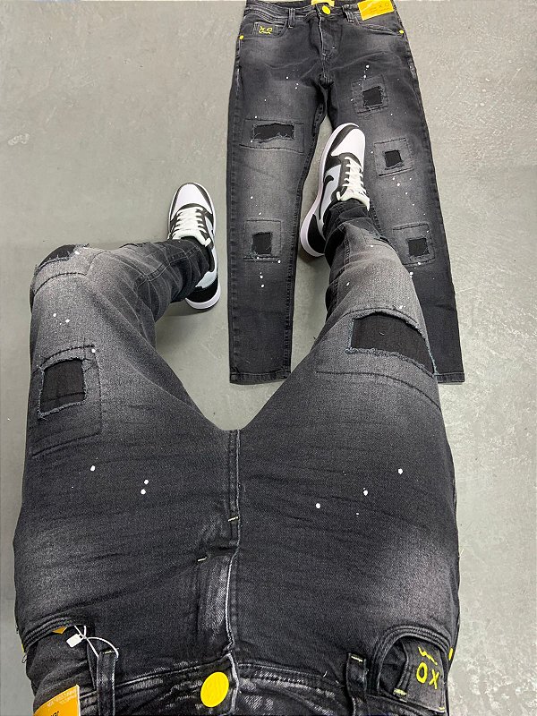CALÇA JEANS JOGADOR PREMIUM (8825)