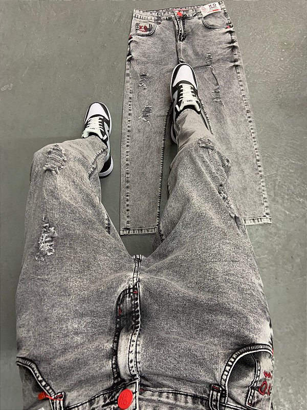 CALÇA JEANS JOGADOR PREMIUM (12021)
