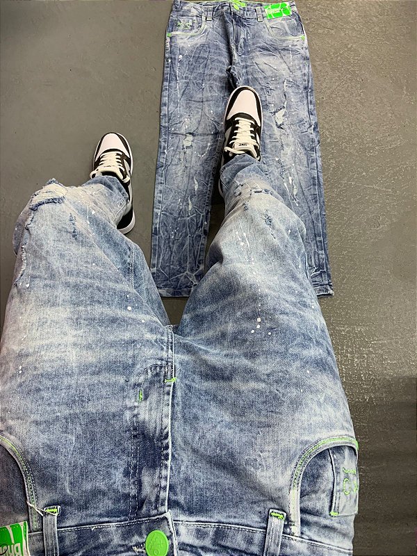 CALÇA JEANS JOGADOR PREMIUM (9284)