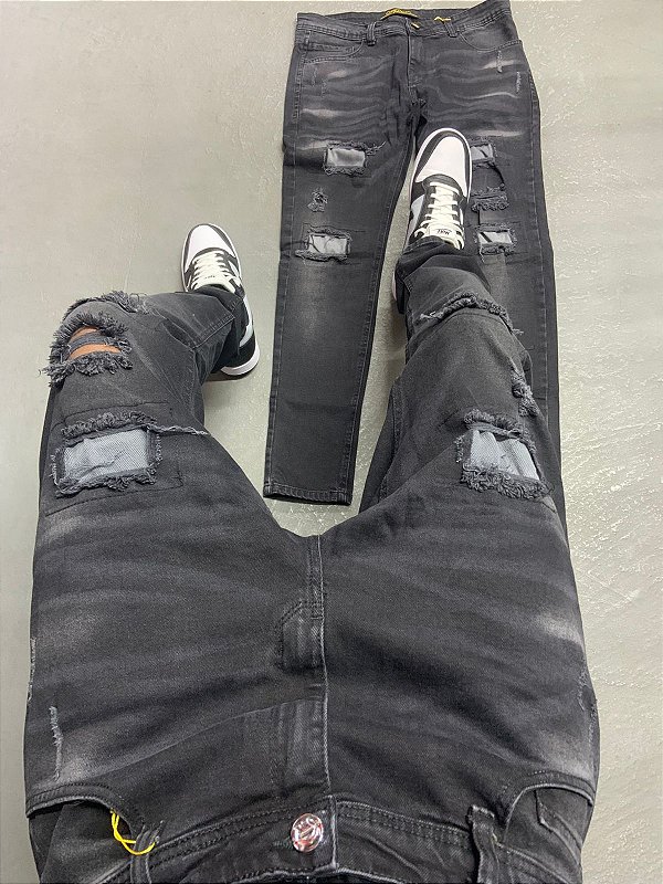CALÇA JEANS JOGADOR PREMIUM (0069)