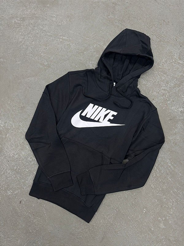 Moletom  Nike Big Icon Preto