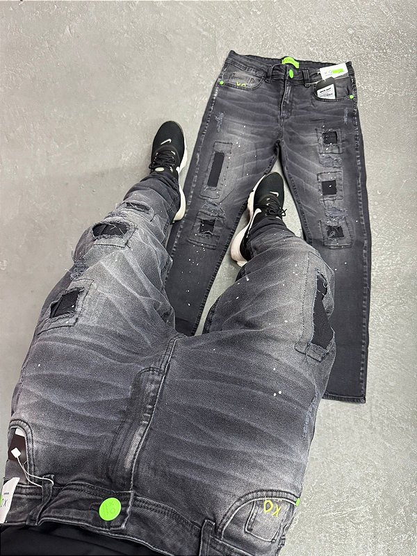 CALÇA JEANS JOGADOR PREMIUM (9897)