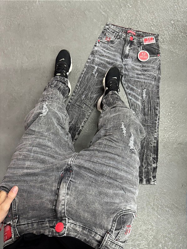 CALÇA JEANS JOGADOR PREMIUM (4108)