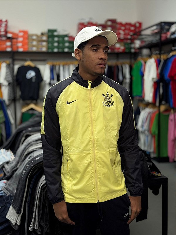 Jaqueta Nike Dri-FIT Corinthians Repel Academy III Amarela