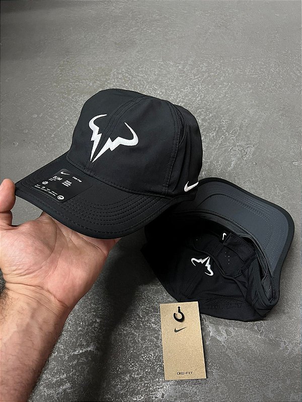 Boné Nike Dri-FIT Rafa Club Unissex Preto