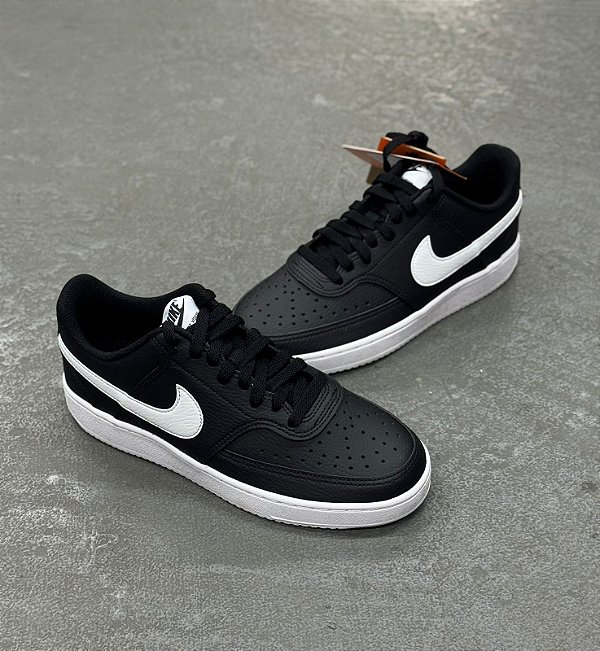 Tênis Nike Court Vision Low Next Nature Preto