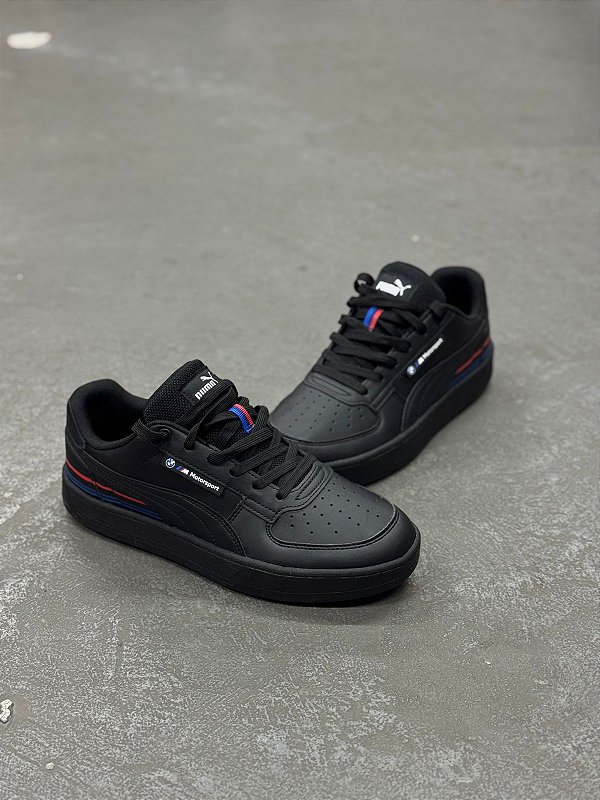 Tenis Puma Caven 2.0 x BMW Pro Blue (All Black)