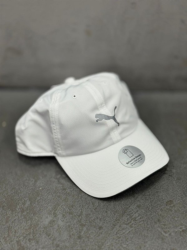 Boné Puma Aba Curva Running III Branco