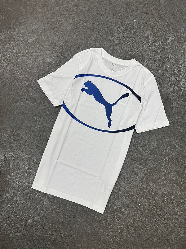 Camiseta Puma Sport Graphic Tee Branca
