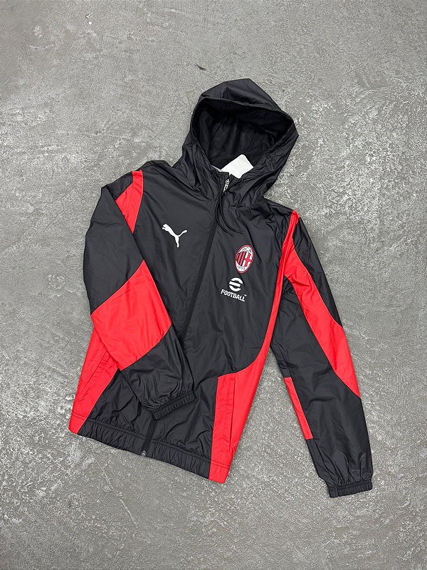 JAQUETA CORTA VENTO PUMA MILAN PRE JOGO