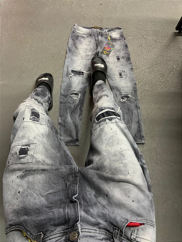 CALÇA JEANS JOGADOR PREMIUM(0134)