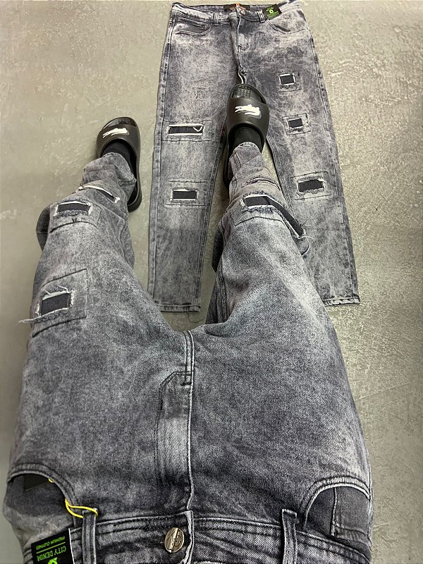 CALÇA JEANS JOGADOR PREMIUM(0137)