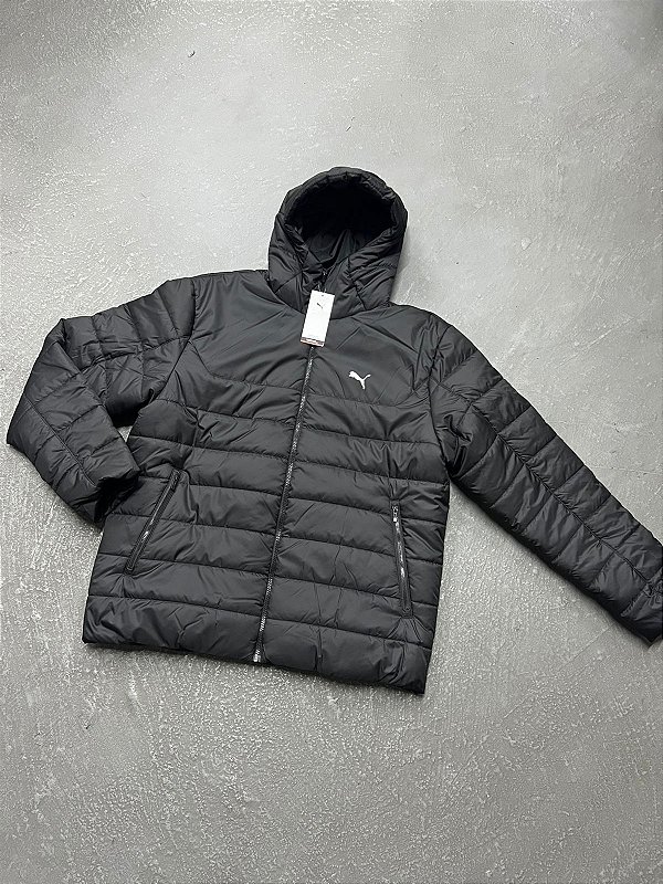 Bobojaco Puma Ess Hooded Padded Jacket  Preto