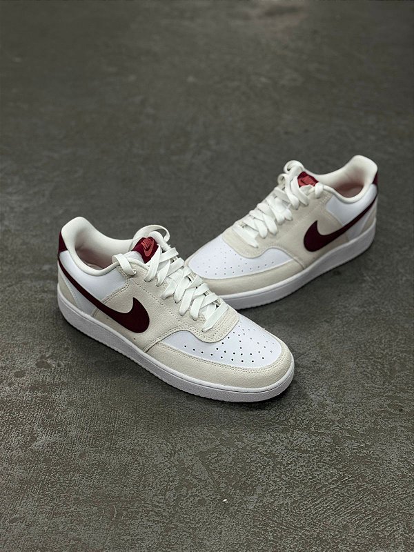 TÊNIS NIKE COURT VISION WHITE/TEAM