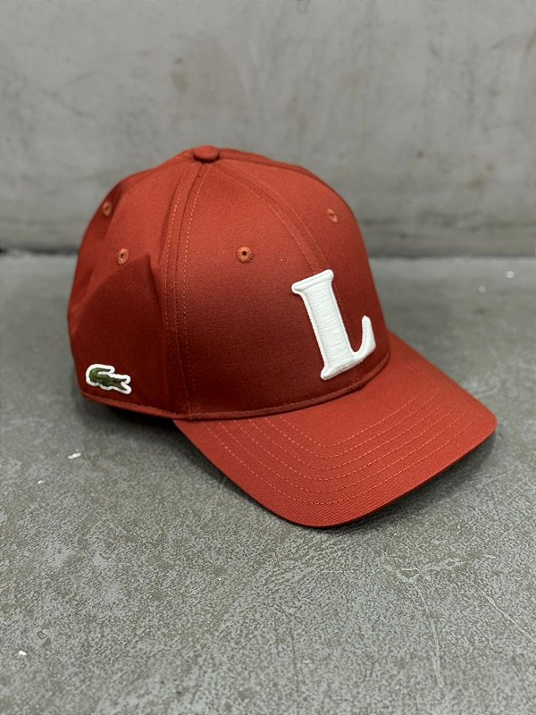 BONÉ LACOSTE BEISEBOL BROWN-AFS