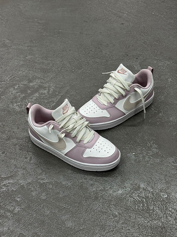 TÊNIS NIKE COURT BOROUGH ROSÊ