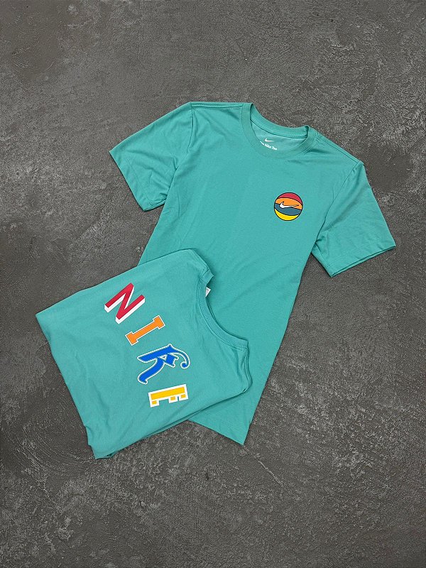 CAMISETA NIKE BASKETBALL VERDE
