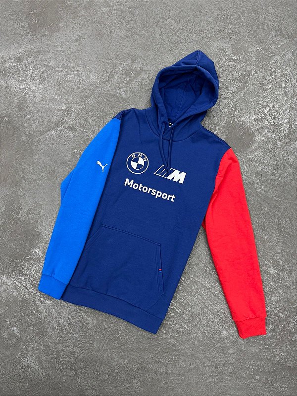 MOLETOM PUMA MOTORSPORT BMW AZUL