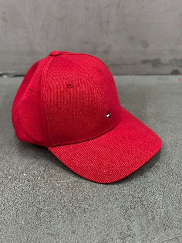 Boné Tommy Hilfiger Aba Curva Logo Bordado