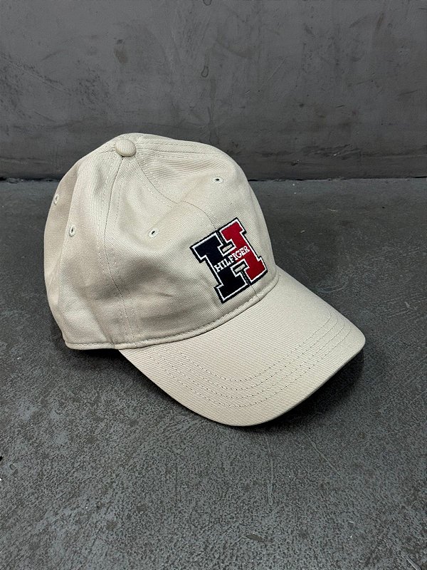 Boné Tommy Hilfiger Big Logo Caqui
