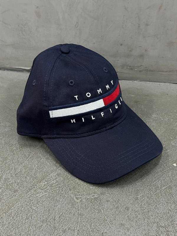 Boné Tommy Hilfiger Beisebol Avery Azul Marinho