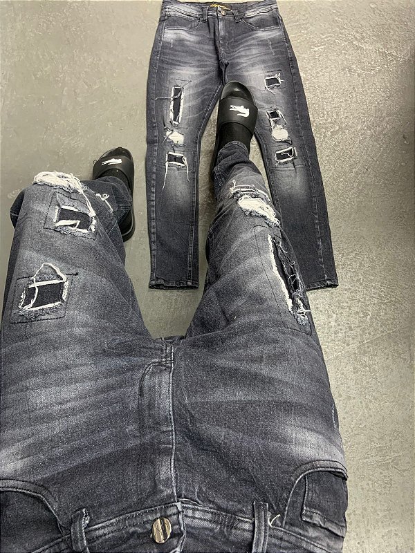 CALÇA JEANS JOGADOR PREMIUM(0169)