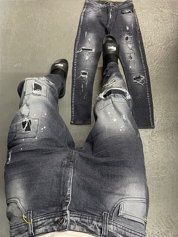 CALÇA JEANS JOGADOR PREMIUM(0167)