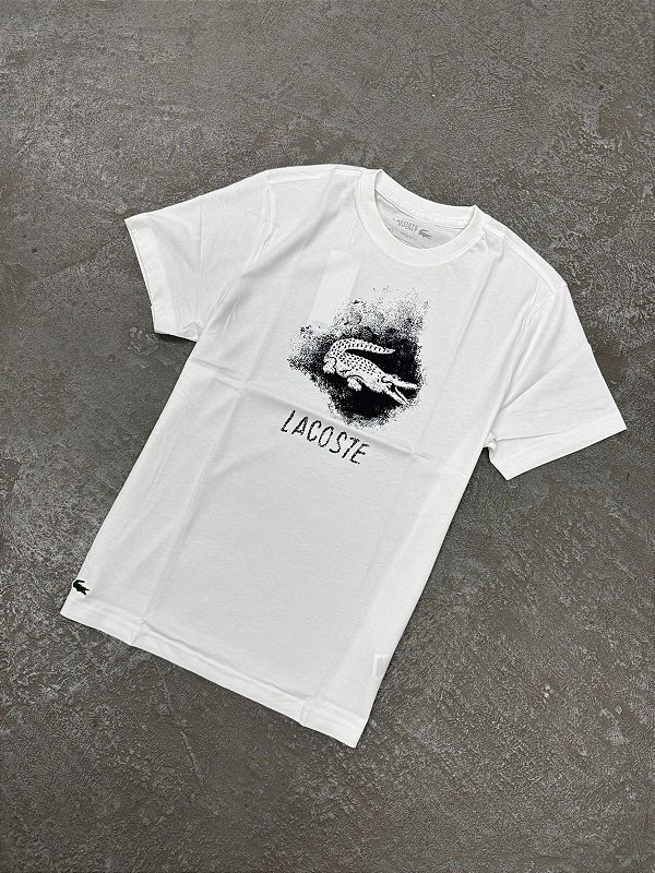 CAMISETA LACOSTE SPORT ULTRADRY BRANCA