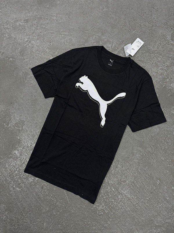 CAMISETA PUMA BIG PANTERA PRETA