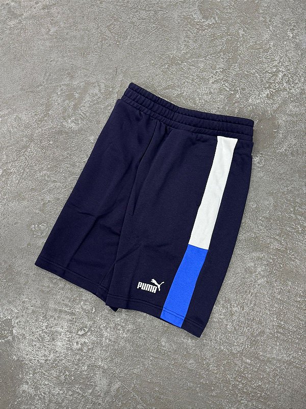 BERMUDA PUMA COLORBLOCK AZUL