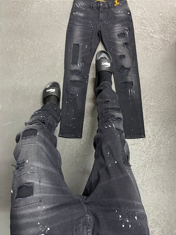 CALÇA JEANS JOGADOR PREMIUM(0165)