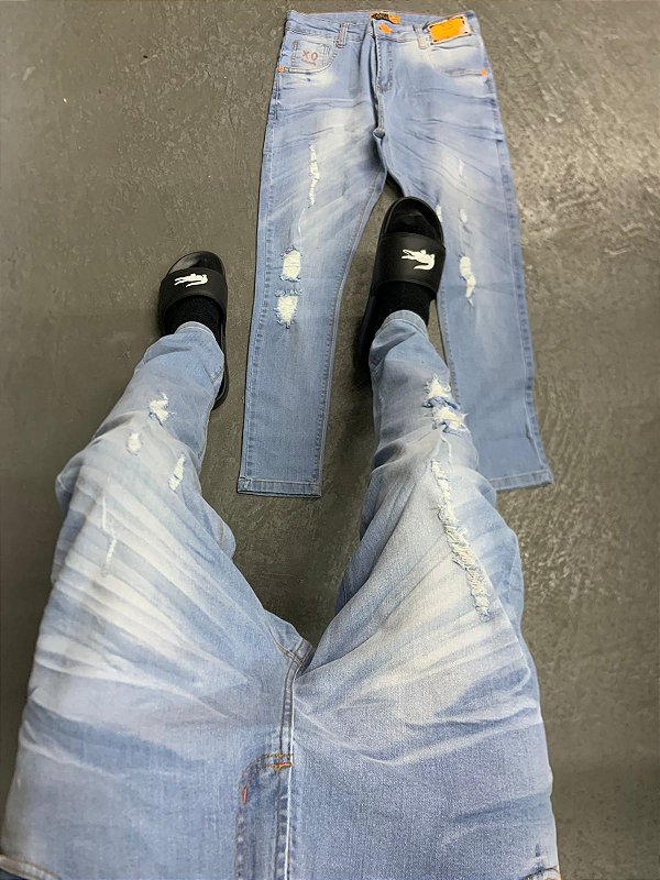 CALÇA JEANS JOGADOR PREMIUM(8598)