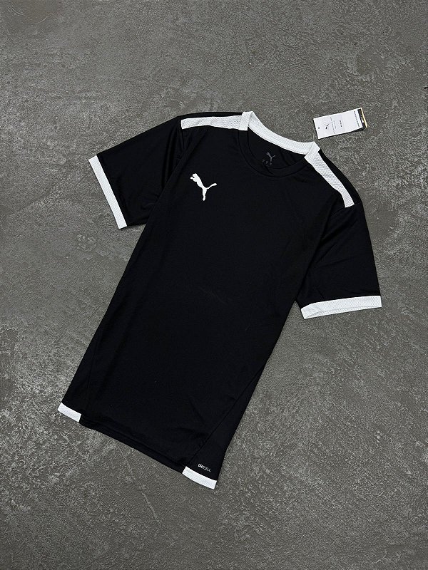 Camiseta Puma Drycell Teamrise Jersey Preta
