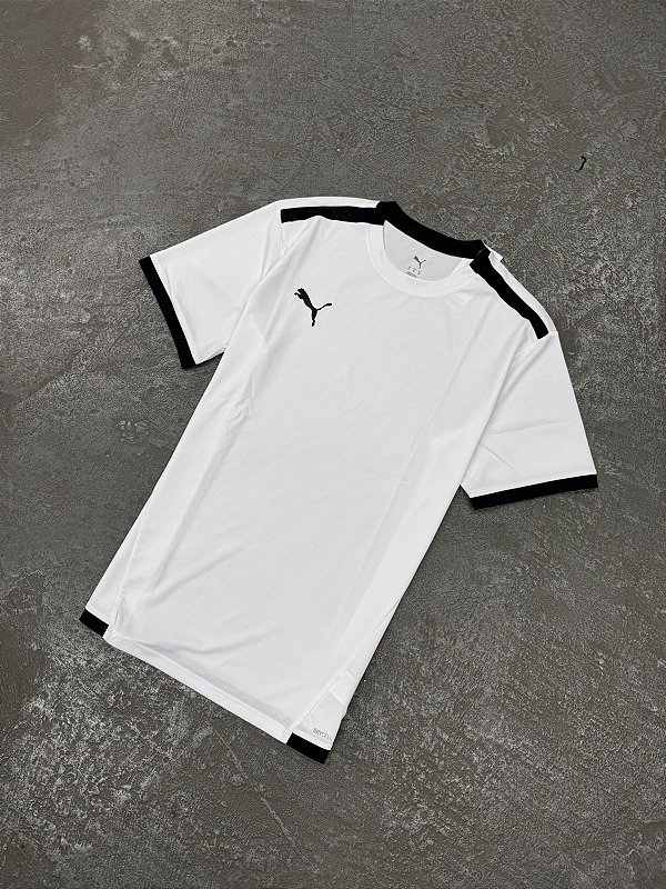 Camiseta Puma Drycell Teamrise Jersey Branca