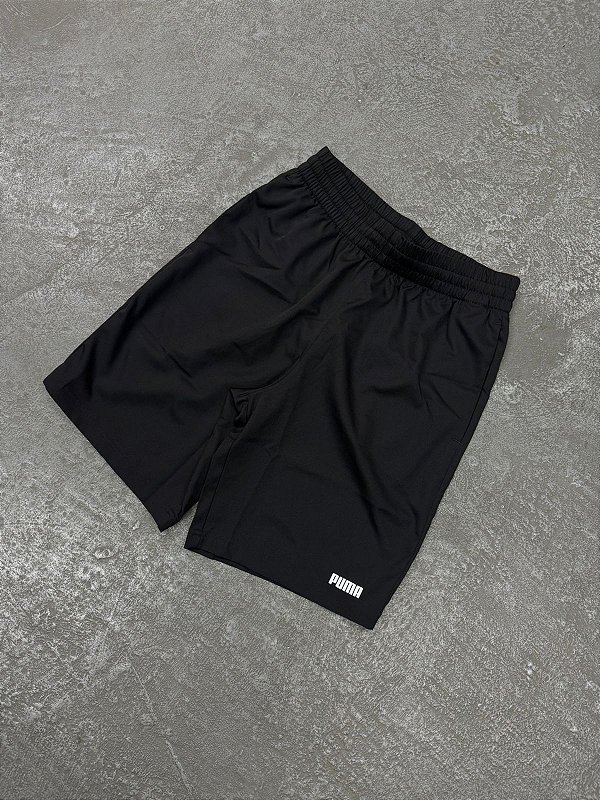Short Puma Ess Logo Woven Black