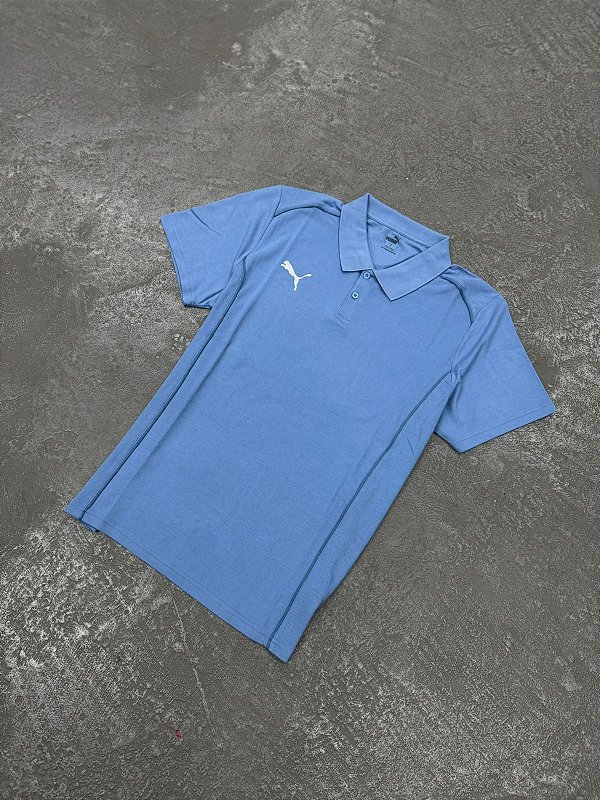 POLO PUMA CASUAL TEAM FINAL (AZUL ECLESIÁSTICO)