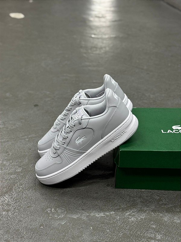 Tênis Lacoste L001 Set Cinza