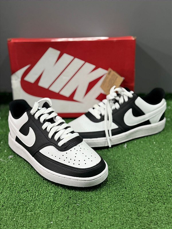 Tênis Nike Court Vision Panda (Preto / Black)